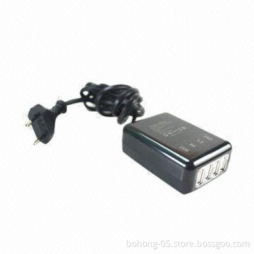 Multi-charger (4 USB Charger), MOQ: 500pcs